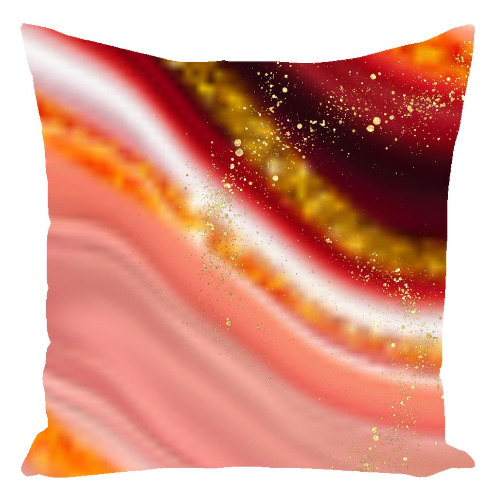 Red Throw Pillows with no words