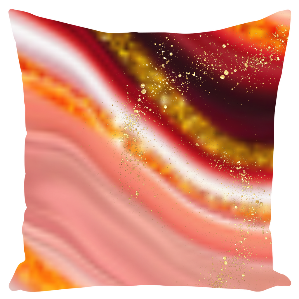 Red Throw Pillows with no words