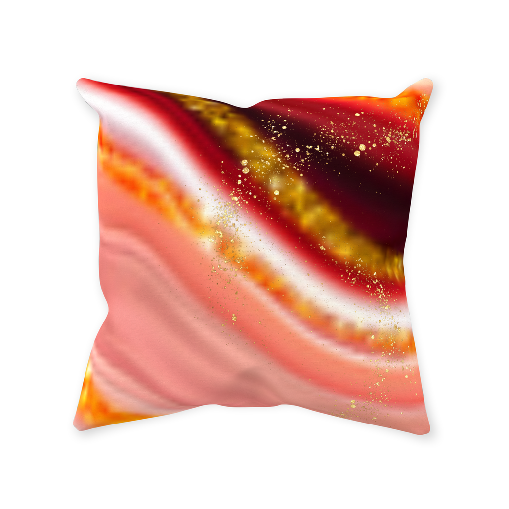 Red Throw Pillows with no words